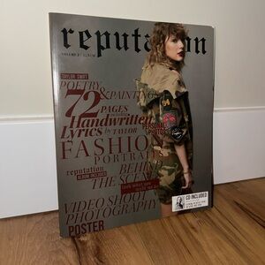 Taylor Swift Reputation Magazine